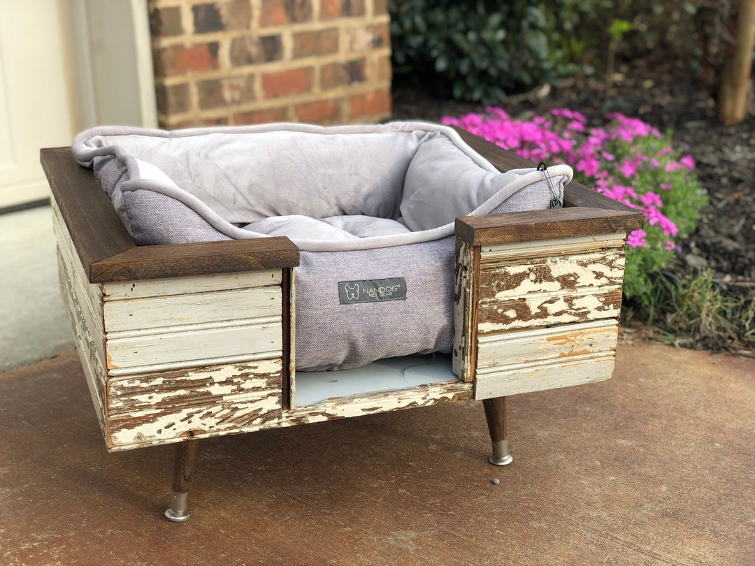 Reclaimed Wood Dog Beds Etsy
