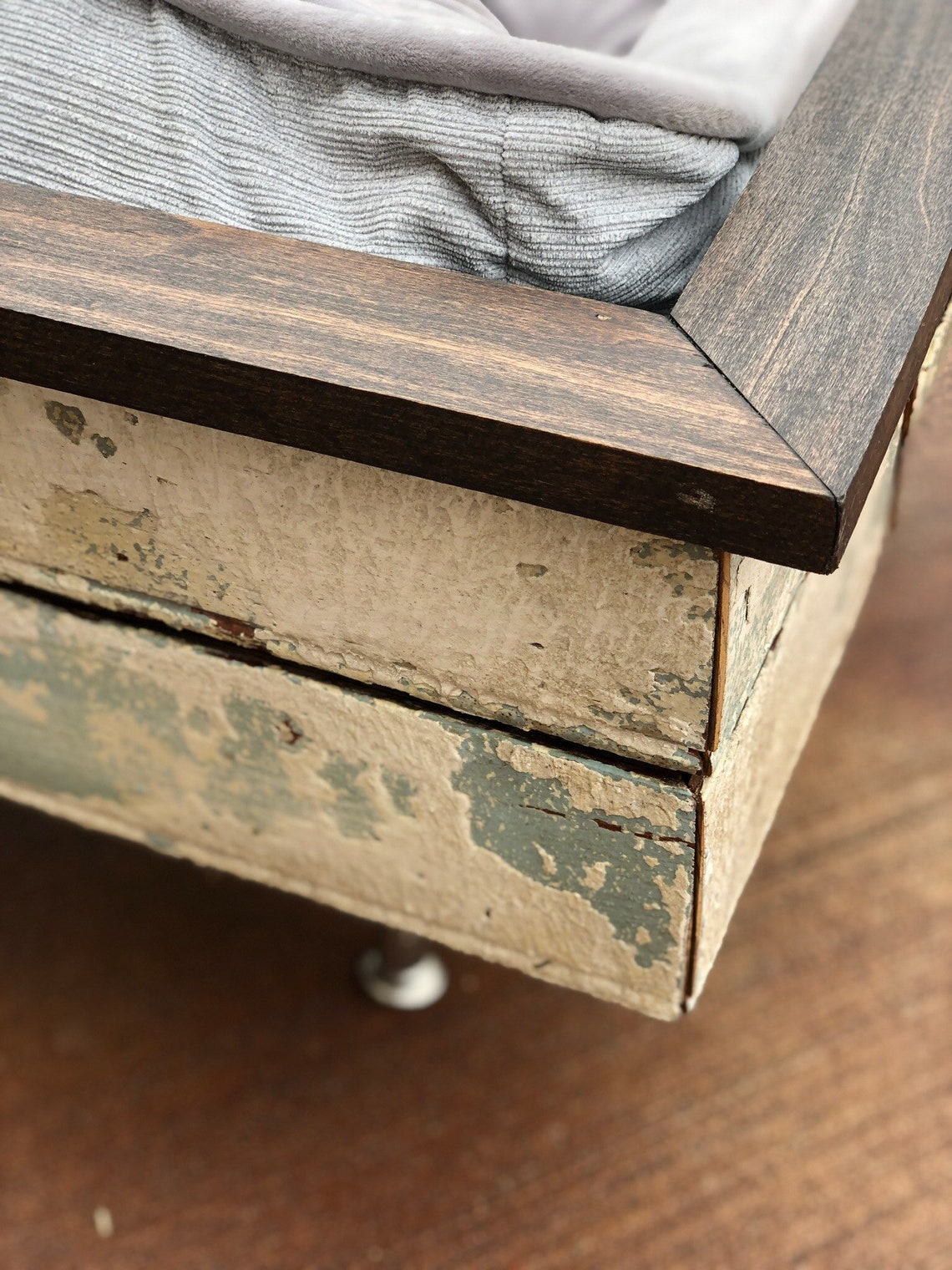 Reclaimed Wood Dog Bed Etsy