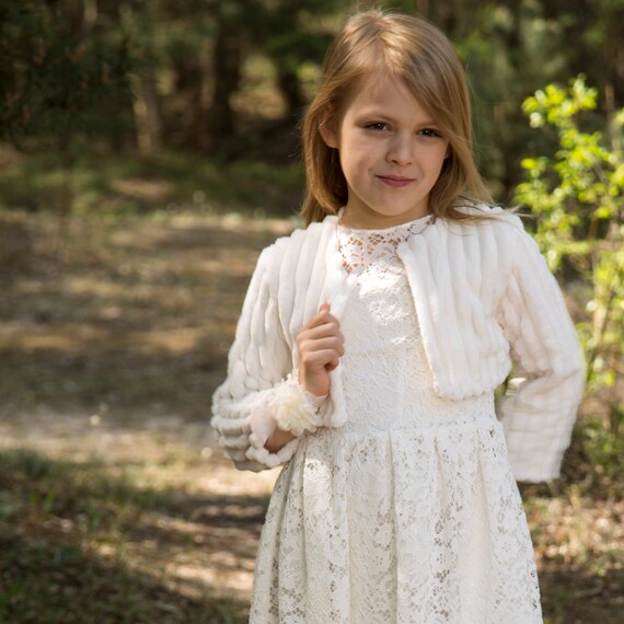 flower girl coat