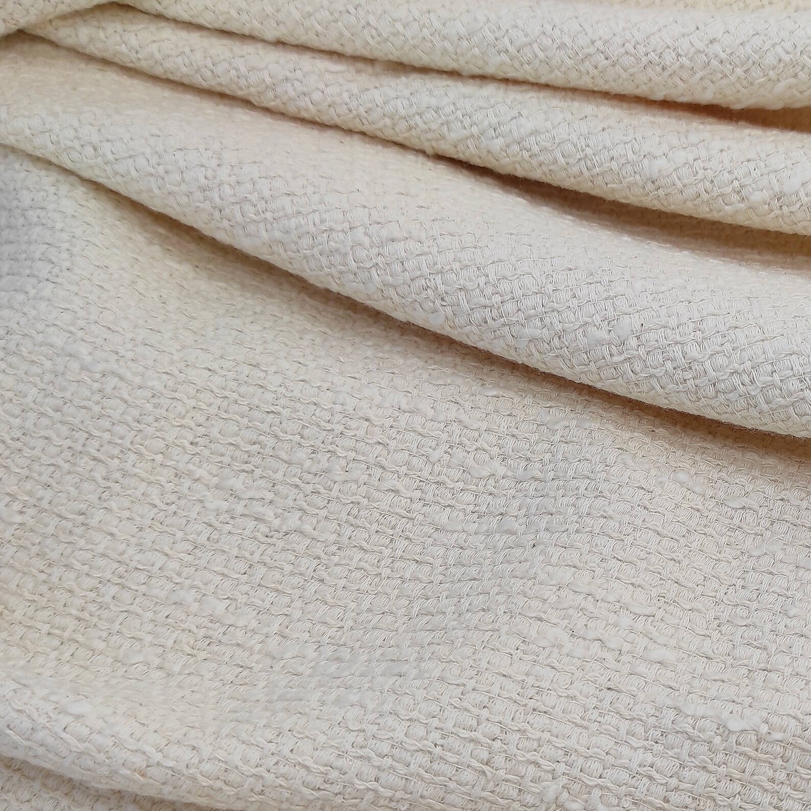 Ivory Tweed Fabrics Ivory Fabrics Suit Fabrics Boucle Etsy