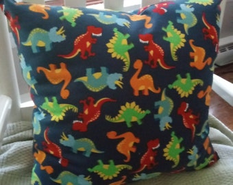 DINOSAUR PILLOW Complete, Throw Pillow, Dinosaurs, Kids Room, Play Room, Nursery, Gifts, Birthdays, Christmas