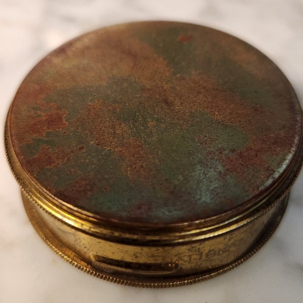 Elgin National Watch Company gold color watch parts TIN