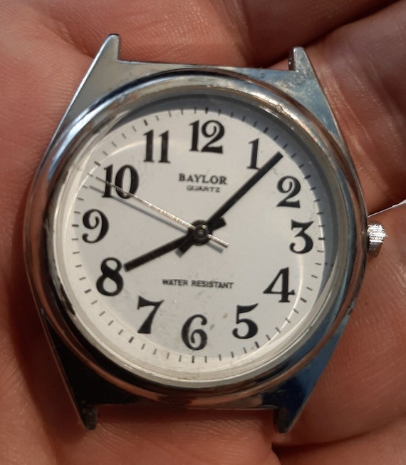 Vintage BAYLOR Quartz by Sharp Water Resistant Wat