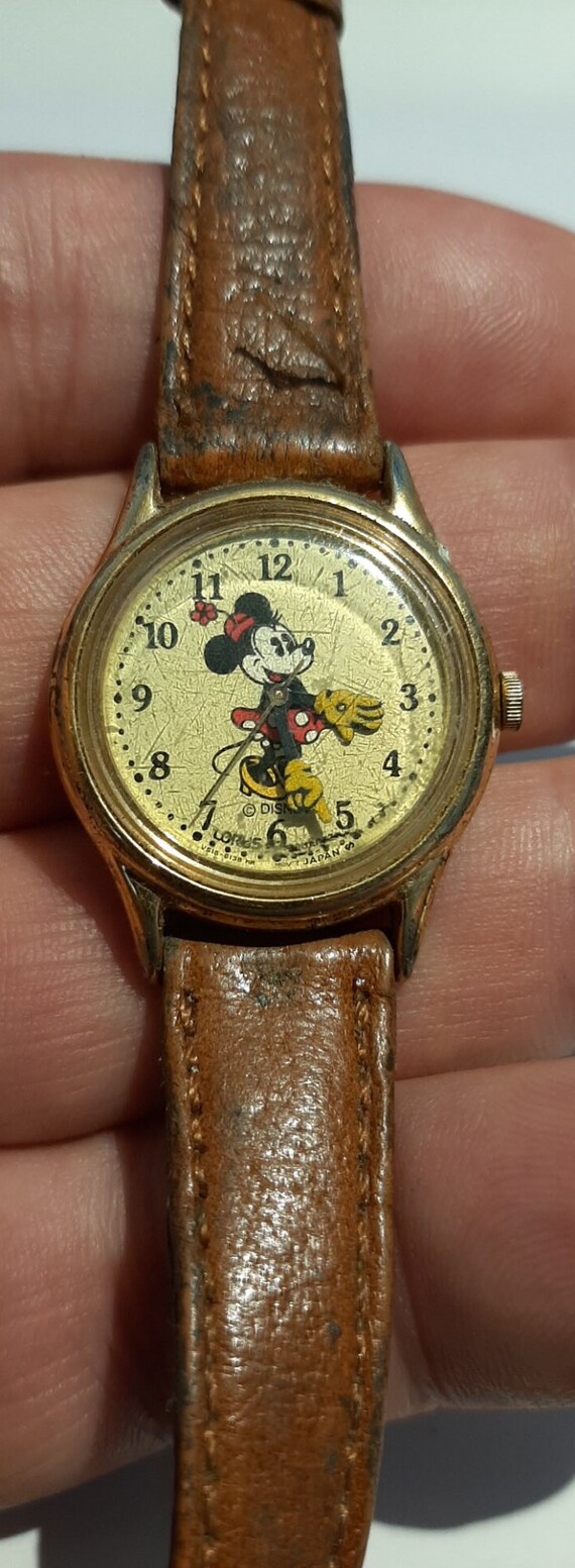 Disney Lorus Quartz Japan Minnie Mouse Watch for … - image 2