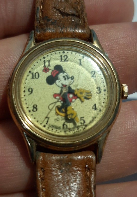 Disney Lorus Quartz Japan Minnie Mouse Watch for … - image 1