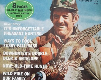 Outdoor Life Magazine September 1974