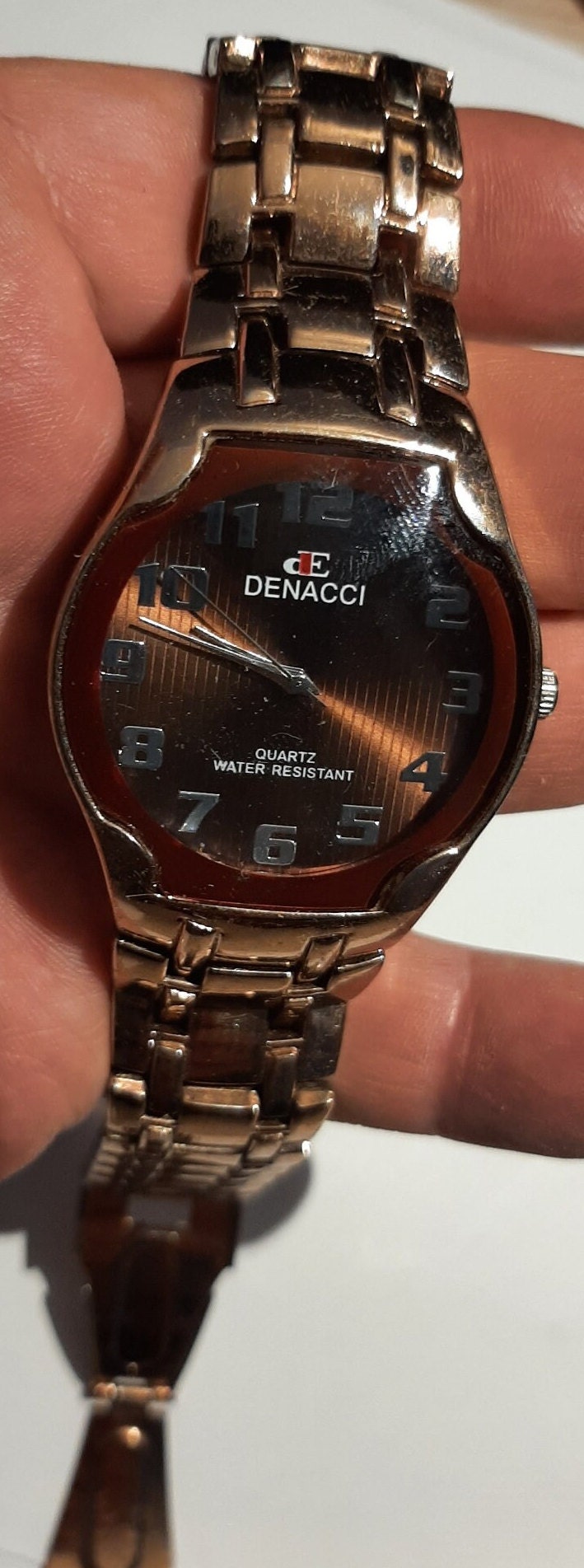 Vintage Meens Denacci Quartz Water Resistant Wristwatch for Parts