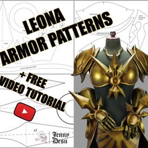 Leona radiant dawn armor pattern
