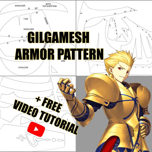 GILGAMESH ARMOR PATTERNS