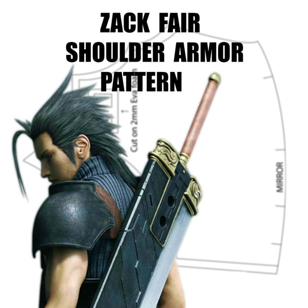 Zack Fair shoulder armor