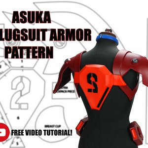Asuka plugsuit armor pattern