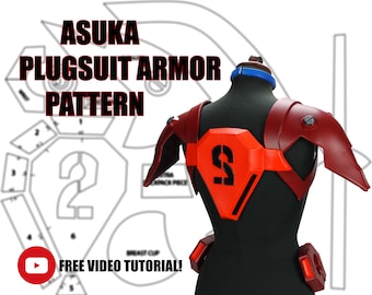 Asuka plugsuit armor pattern