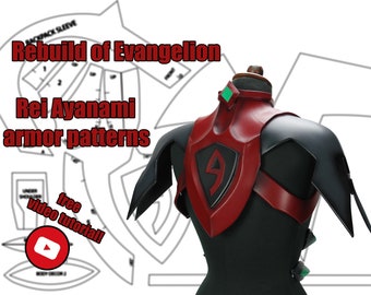Rei ayanami rebuild plugsuit armor pattern