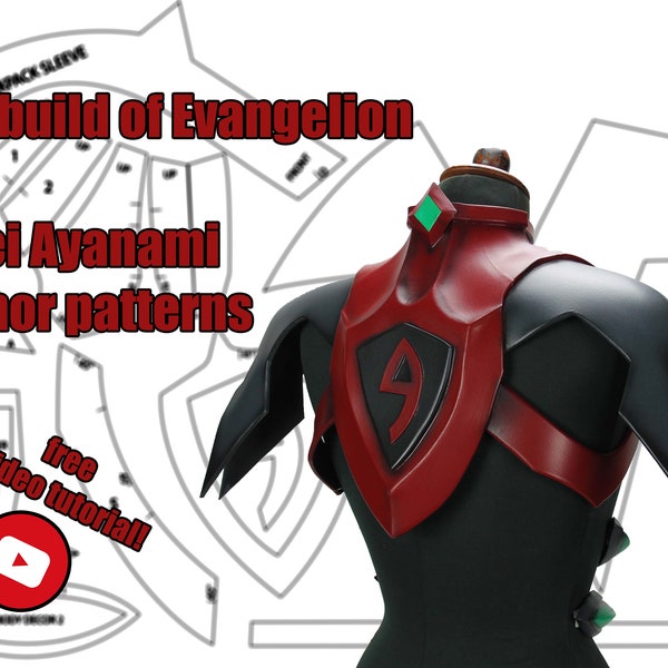 Rei ayanami rebuild plugsuit armor pattern
