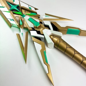 Espada inspirada en Mythra para Xenoblade Chronicles