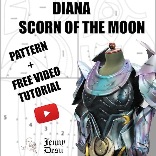 Diana scorn of the moon armor pattern