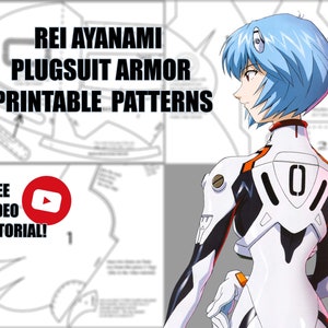 Rei Ayanami plugsuit armor patterns