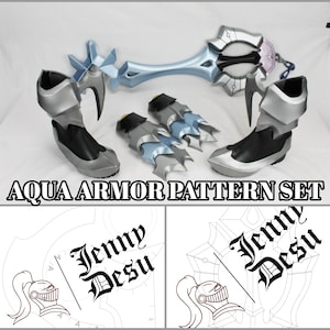 Aqua armor + keyblade pattern