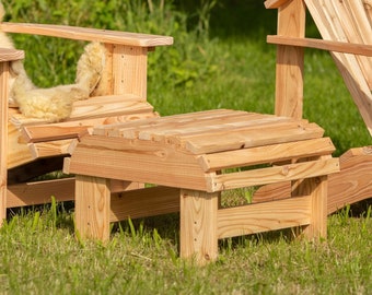 Hocker Passend zu Adirondack Gartensessel, Hamburger Hummelstuhl