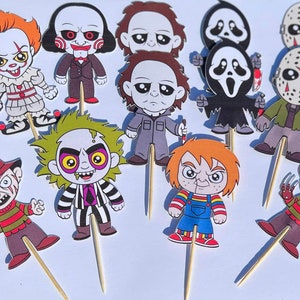 Halloween Cupcake Toppers