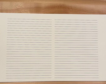 Papelería A5 rayada