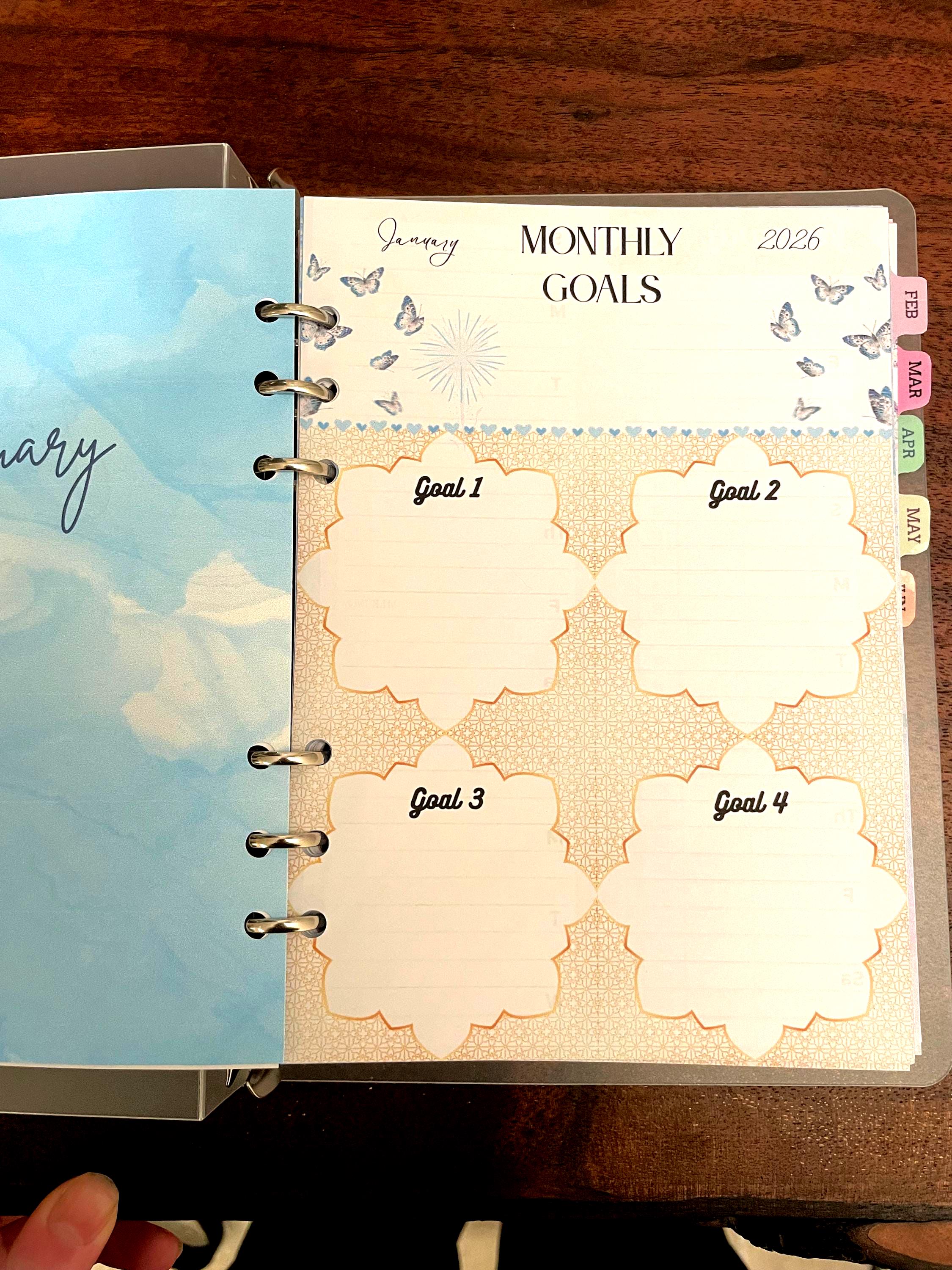 A5 Daily Planner Inserts | Weekly and Monthly 2026 | Yearly Agenda With ...