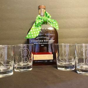 Boston Red Sox Hand Etched Glasses (set of 4)