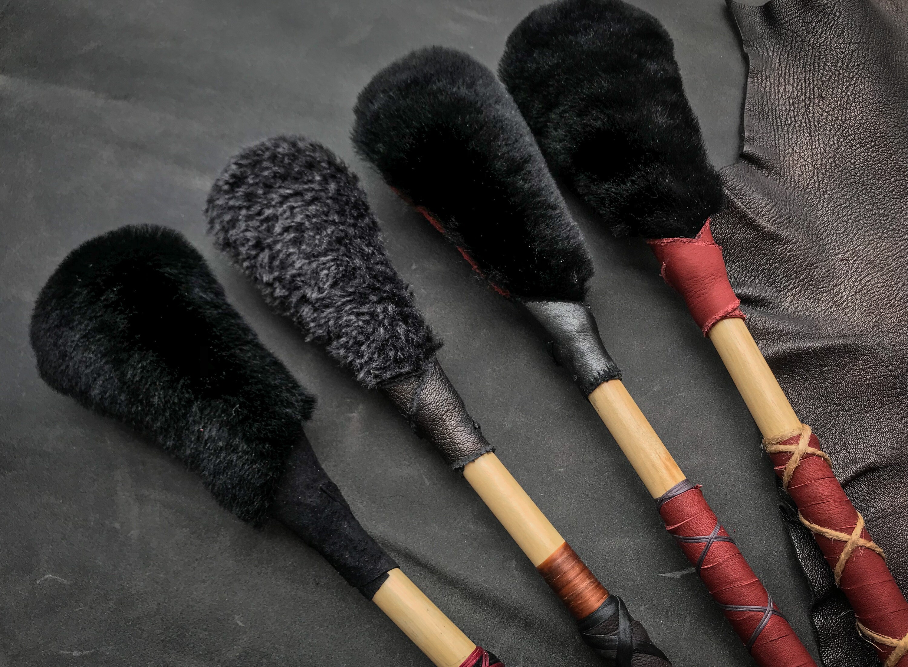 16.5 Drum Beater Drum Stick MalletHornBeam Wood Etsy