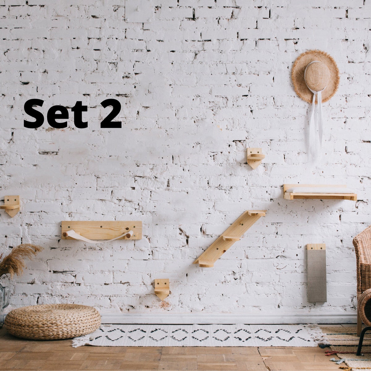 Cat Wall Furniture Set