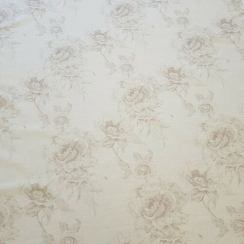 Art Of The Loom Chatsworth Parchment Curtain Craft Fabric 2 Metres Linen Blend