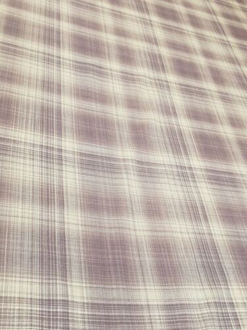Laura Ashley Williams Check Drape Grape Curtain Craft Fabric Etsy