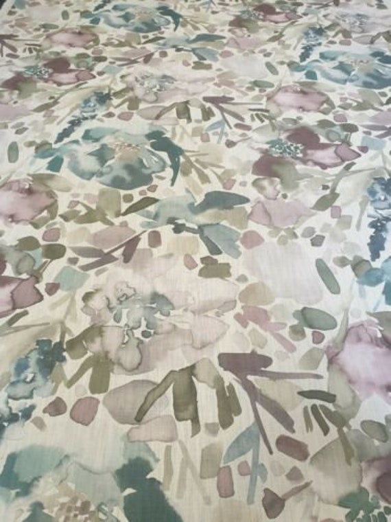 3 5 Metres John Lewis Mirren Purple Curtain Craft Fabric Etsy