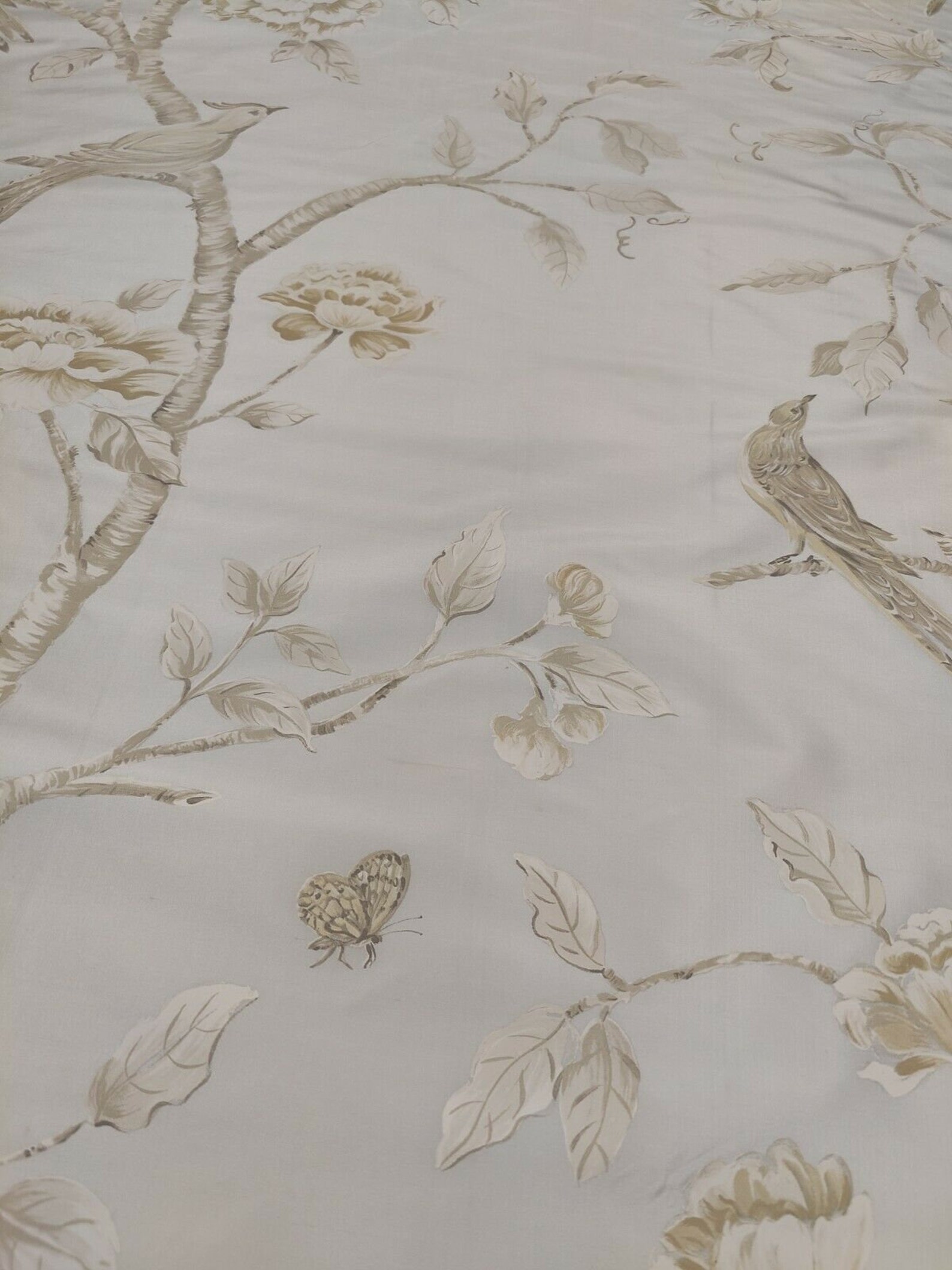Zoffany Woodville Silk Ice Floes Curtain Fabric 1.4 Metres Etsy