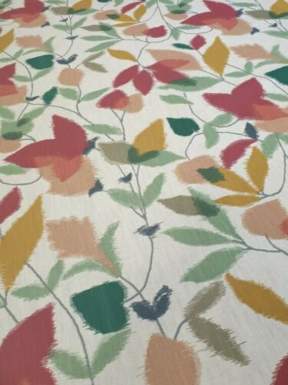 Scion Akira Berry Ochre Pistachio Curtain Craft Fabric 3 Etsy