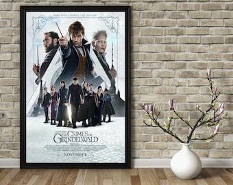 Fantastic Beasts and Where to Find Them New Movie Silk Poster 13x20 24x36 inch