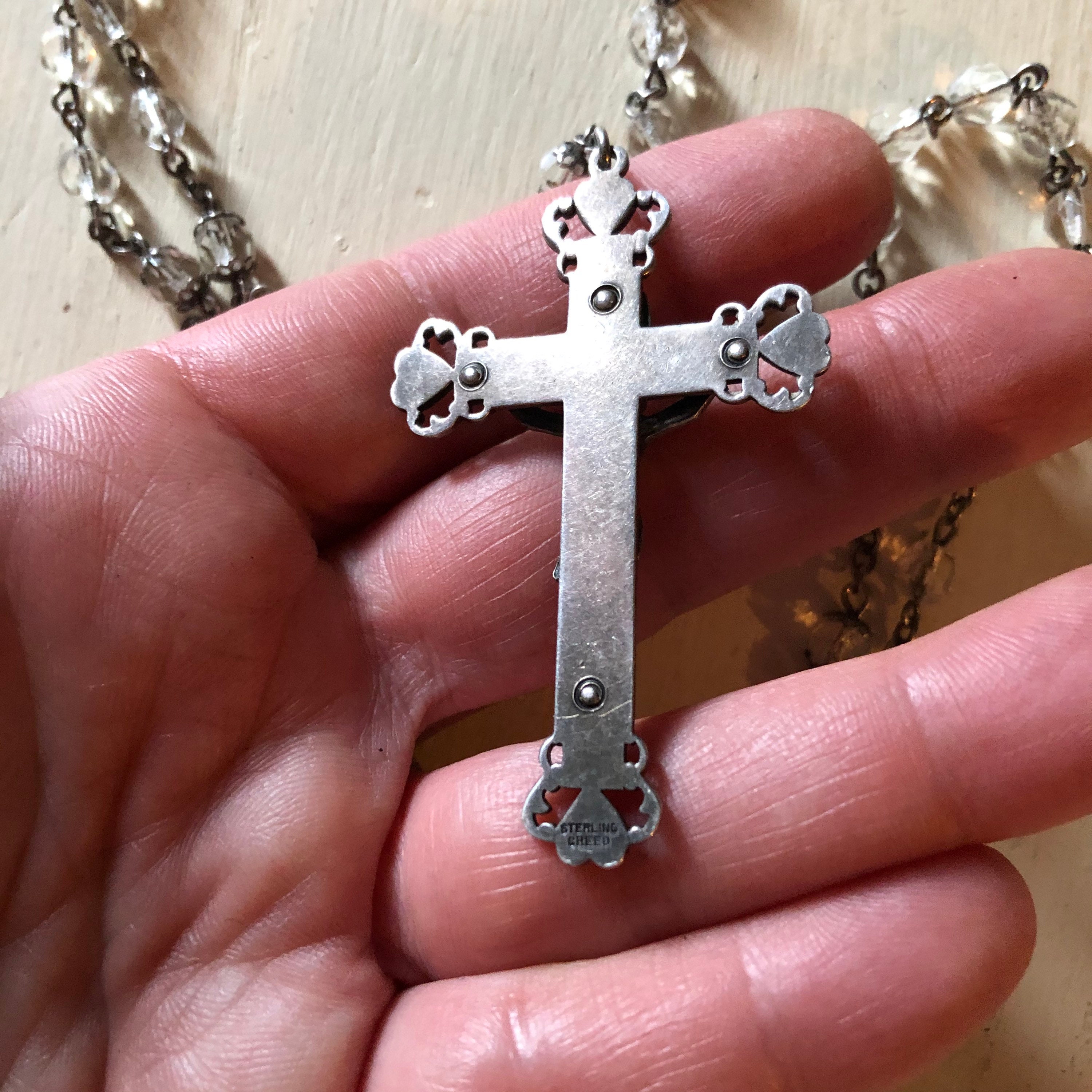 Creed sterling best sale rosary