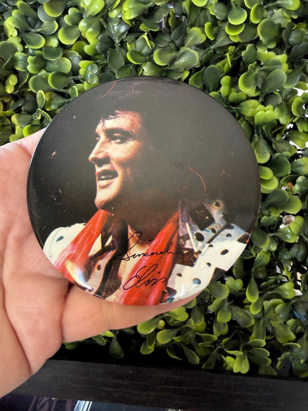 Vintage Elvis Presley Metal Pin Brooch Pinback - Etsy