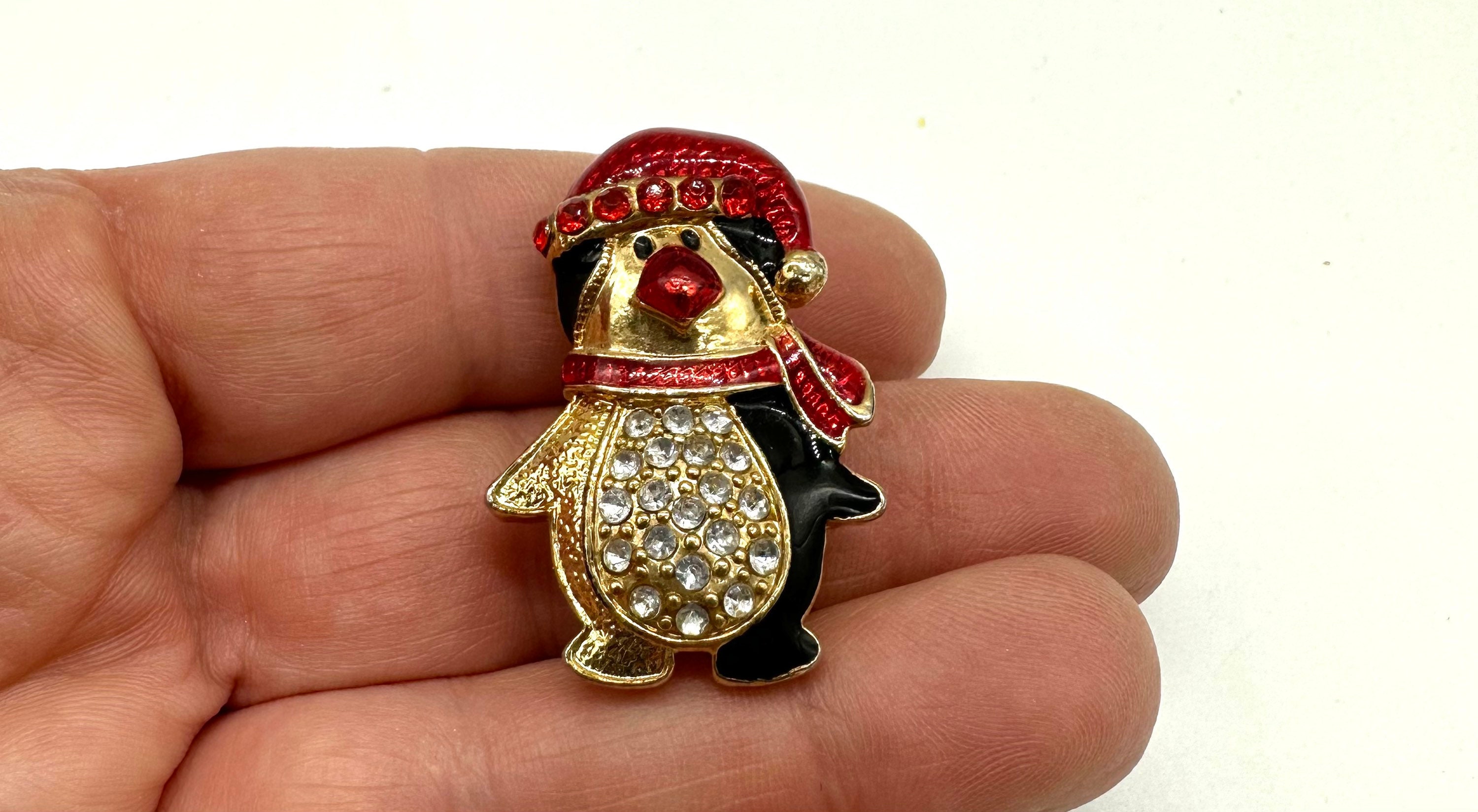 ペンギン ピンブローチ Deco bijou / ペンギン ピンブローチ ［Gold/Silver/Gunmetal］