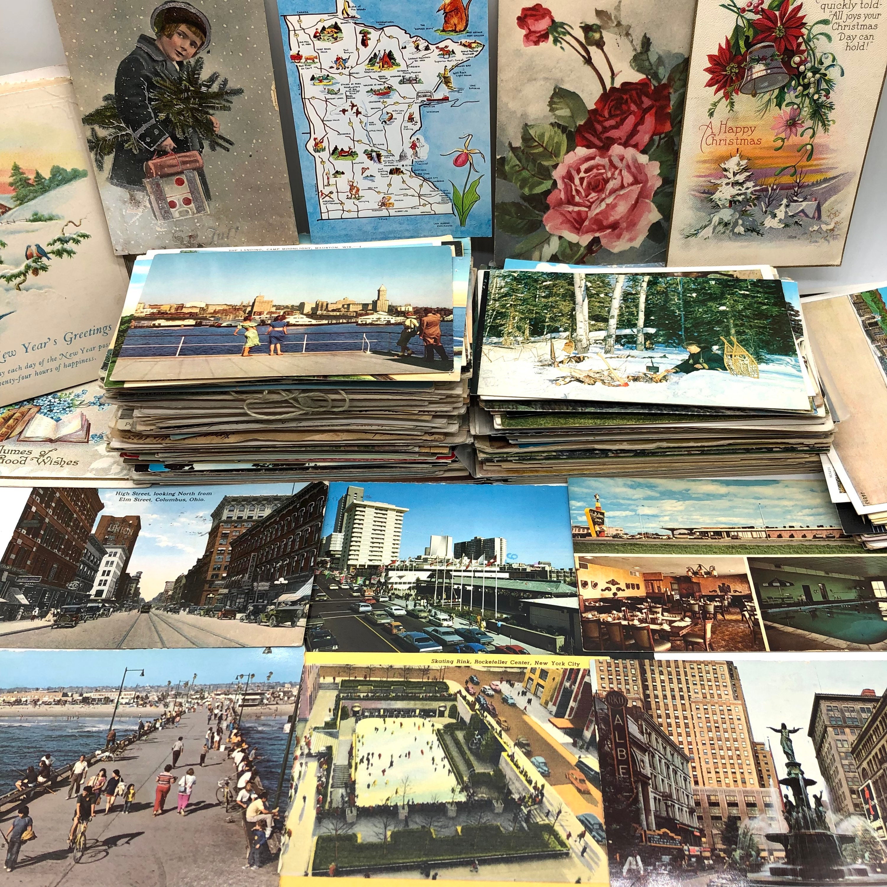 Vintage Postcards Collection 1900's - 1980’s Lot of 25 - Etsy