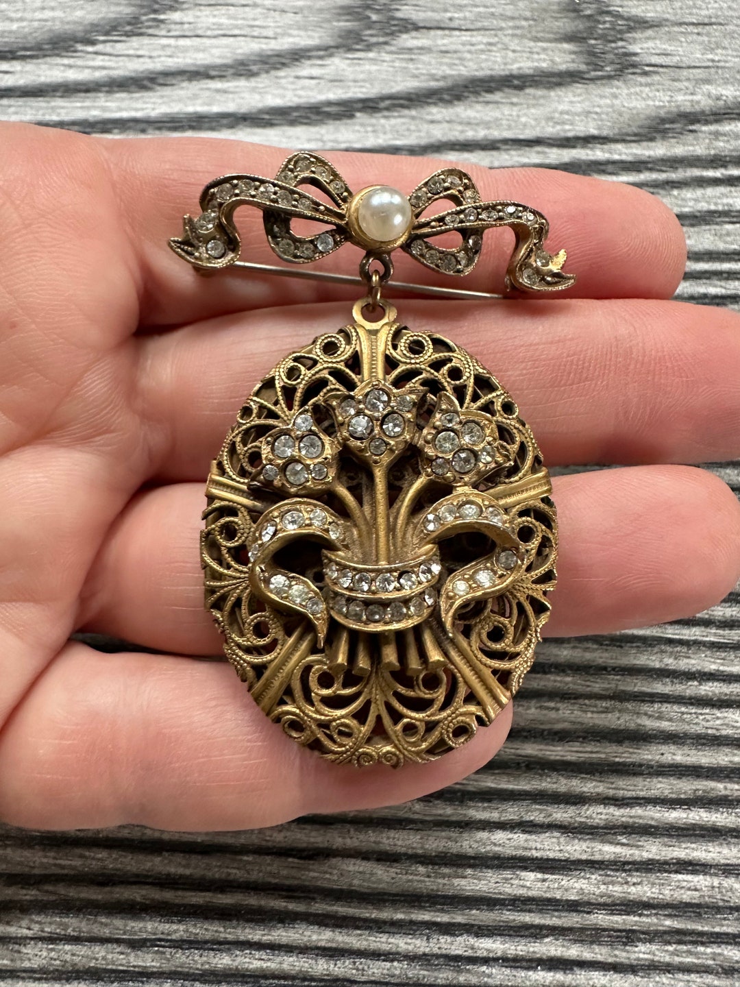 アクセサリー CADORO Jewel Co. 70s vintage brooch il_1080xN.5334040096_6c41.jpg