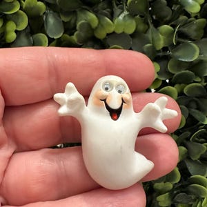 Vintage Jewelry Brooch Hallmark Halloween Ghost Pin