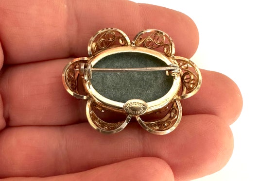 Vintage Jewelry Brooch Beautiful 12k Gold Filled … - image 2