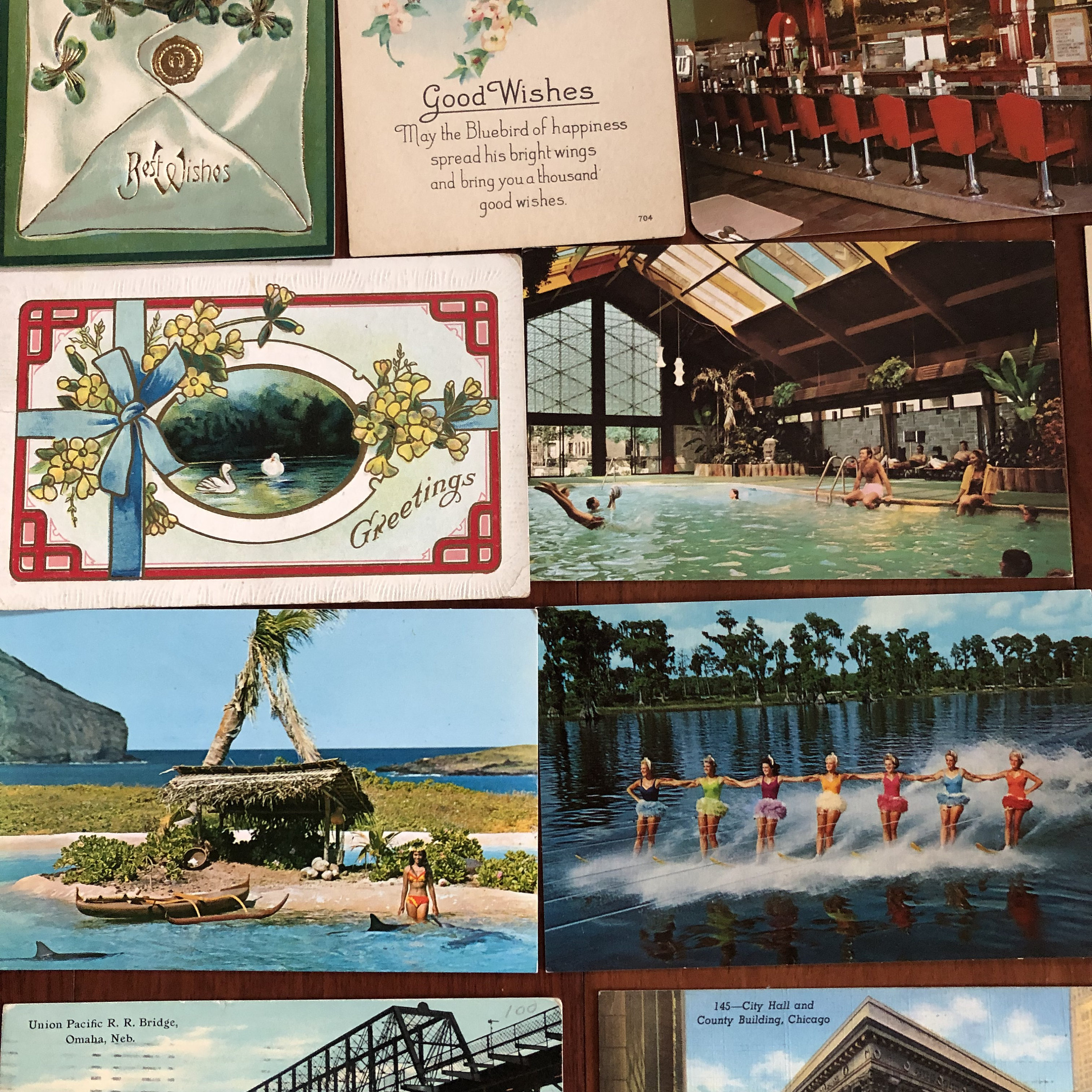 Vintage Postcards Collection 1900's - 1980’s Lot of 25 - Etsy