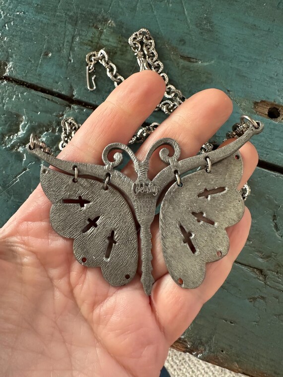 アクセサリー vintage celebrity NY butterfly necklace VINTAGE BUTTERFLY NECKLACE – Ashlen