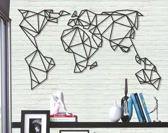 Geometric Heart Wall Art - Home Wall Decal - Living Room Wall Decal ...