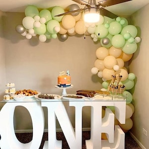 ONE Foam letters, , Table Letters, Big letters, Styrofoam letters. Foam Letters, ONE Table, ONE table letters, Baby Birthday, 1st Birthday