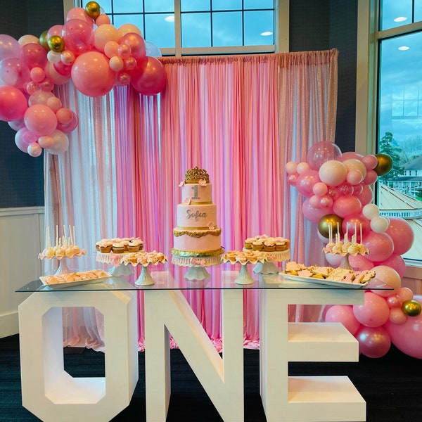 Foam Letters for Table Etsy