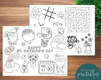 St. Patrick's Day Coloring Sheets | Coloring Sheets | St. Patrick's Kids Activities | St. Patrick's Day | Kids Coloring Sheets