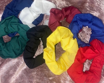 Cheveux chouchous - Couleurs scolaires