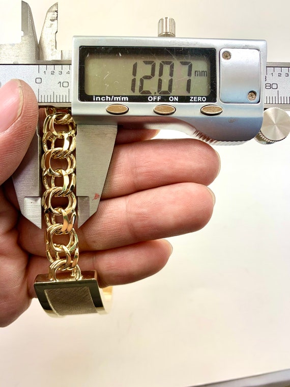 Chino link sales bracelet 10k